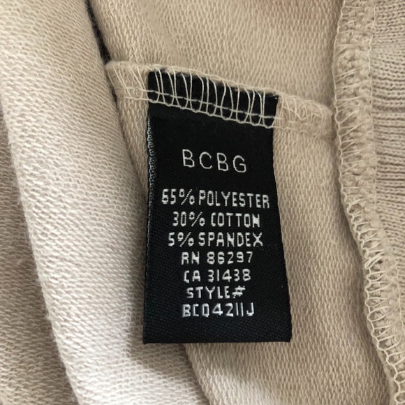 BCBG Sport Stripe Hoodie Large NWT - Picture 13 of 14